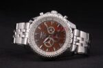 Breitling replica chrono acciaio navitimer orologio replica copia imitazione 4us142 - immagine 4