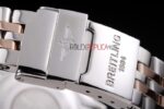 Breitling replica brown dial acciaio rose gold orologio replica copia imitazione 4us144 - immagine 9