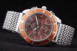 Breitling replica chrono acciaio orologio replica copia imitazione 4us147 - immagine 6