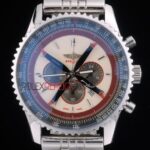 Breitling replica chrono acciaio navitimer panda orologio replica copia imitazione 4us148
