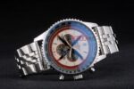Breitling replica chrono acciaio navitimer panda orologio replica copia imitazione 4us148 - immagine 6