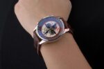 Breitling replica chrono acciaio navitimer panda orologio replica copia imitazione 4us149 - immagine 5