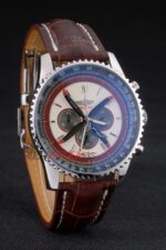 Breitling replica chrono acciaio navitimer panda orologio replica copia imitazione 4us149 - immagine 4