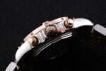 Breitling replica chrono acciaio rose gold brown orologio replica copia imitazione 4us151 - immagine 7