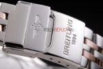 Breitling replica chrono acciaio rose gold black dial orologio replica copia imitazione 4us152 - immagine 9