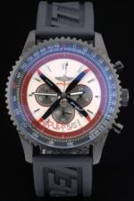 Breitling replica chrono acciaio navitimer pro-hunter caucciù orologio replica copia imitazione 4us154