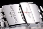 Breitling replica white dial acciaio orologio replica copia imitazione 4us157 - immagine 9
