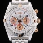 Breitling replica chrono acciaio panda dial orologio replica copia imitazione 4us159