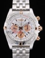 Breitling replica chrono acciaio panda dial orologio replica copia imitazione 4us159