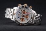 Breitling replica chrono acciaio panda dial orologio replica copia imitazione 4us159 - immagine 7