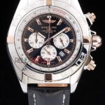 Breitling replica chrono acciaio black orologio replica copia imitazione 4us162