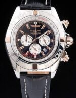 Breitling replica chrono acciaio black orologio replica copia imitazione 4us162