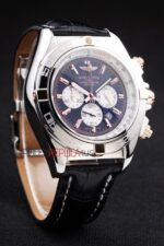Breitling replica chrono acciaio black orologio replica copia imitazione 4us162 - immagine 3