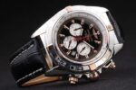 Breitling replica chrono acciaio black orologio replica copia imitazione 4us162 - immagine 5
