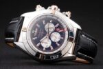 Breitling replica chrono acciaio black orologio replica copia imitazione 4us162 - immagine 6
