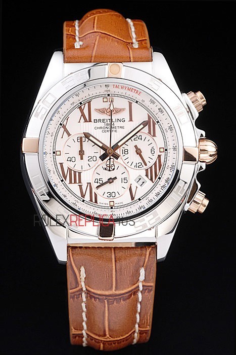 virtuemart_product_1247rolex-replica-orologi-copia-imitazione-rolex-omega Breitling replica chrono acciaio white orologio replica copia imitazione 4us163 - immagine 1