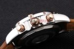 Breitling replica chrono acciaio white orologio replica copia imitazione 4us163 - immagine 7