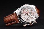 Breitling replica chrono acciaio white orologio replica copia imitazione 4us163 - immagine 5