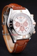 Breitling replica chrono acciaio white orologio replica copia imitazione 4us164 - immagine 4