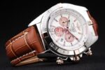 Breitling replica chrono acciaio white orologio replica copia imitazione 4us164 - immagine 5