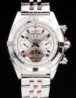 Breitling replica white dial acciaio rose gold orologio replica copia imitazione 4us165