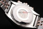 Breitling replica white dial acciaio rose gold orologio replica copia imitazione 4us165 - immagine 6