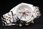 Breitling replica white dial acciaio rose gold orologio replica copia imitazione 4us168 - immagine 6