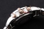 Breitling replica white dial acciaio rose gold orologio replica copia imitazione 4us168 - immagine 8