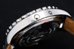Breitling replica chrono acciaio navitimer black dial orologio replica copia imitazione 4us172 - immagine 7