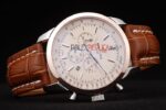 Breitling replica chrono  white dial rose gold orologio replica copia imitazione 4us173 - immagine 5