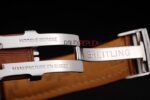 Breitling replica chrono  white dial rose gold orologio replica copia imitazione 4us173 - immagine 11