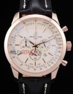 Breitling replica chrono white dial rose gold orologio replica copia imitazione 4us174