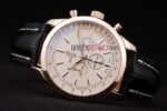 Breitling replica chrono white dial rose gold orologio replica copia imitazione 4us174 - immagine 6