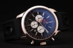 Breitling replica chrono black dial rose gold orologio replica copia imitazione 4us175 - immagine 6