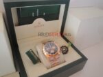Rolex replica daytona rose gold black dial orologio replica copia imitazione 4us201 - immagine 4