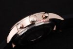 Breitling replica chrono black dial rose gold orologio replica copia imitazione 4us175 - immagine 8