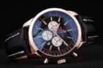 Breitling replica chrono blue dial rose gold orologio replica copia imitazione 4us178 - immagine 5