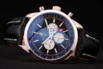 Breitling replica chrono blue dial rose gold orologio replica copia imitazione 4us178 - immagine 6