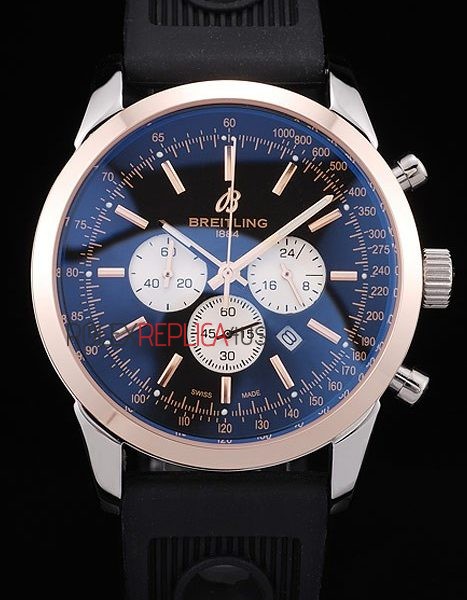 virtuemart_product_1451rolex-replica-orologi-copia-imitazione-rolex-omega Breitling replica chrono blue dial rose gold orologio replica copia imitazione 4us179 - immagine 1