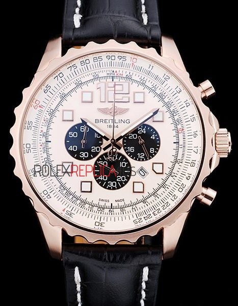 virtuemart_product_1510rolex-replica-orologi-copia-imitazione-rolex-omega Breitling replica chrono white dial rose gold orologio replica copia imitazione 4us185 - immagine 1