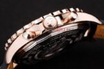 Breitling replica chrono white dial rose gold orologio replica copia imitazione 4us185 - immagine 8