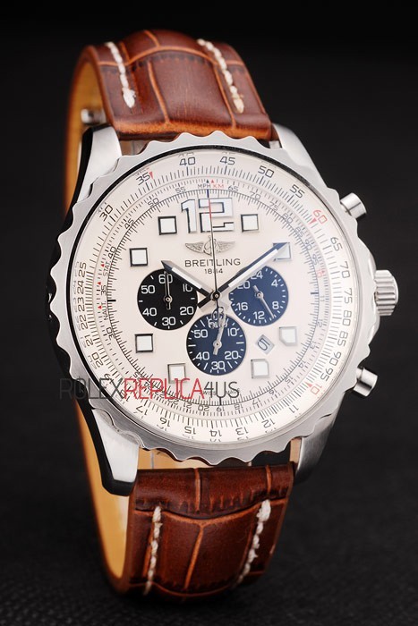 virtuemart_product_1522rolex-replica-orologi-copia-imitazione-rolex-omega Breitling replica chrono white dial rose gold orologio replica copia imitazione 4us186 - immagine 1