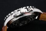 Breitling replica chrono white dial rose gold orologio replica copia imitazione 4us186 - immagine 7