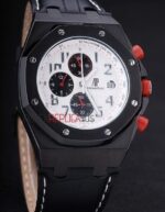 Audemars Piguet royal oak offshore replica orologio copia imitazione crono 4us018 - immagine 3