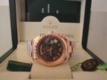 Rolex replica daydate rose gold green dial orologio replica copia imitazione 4us197 - immagine 3