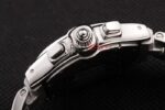 Cartier replica chrono acciaio white dial imitazione replica orologio copia 4us056 - immagine 8