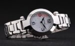 Cartier replica pasha acciaio white dial imitazione replica orologio copia 4us057 - immagine 4