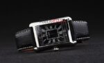 Cartier replica tank acciaio black dial imitazione replica orologio copia 4us060 - immagine 5