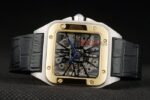 Cartier replica santos imitazione replica orologio copia 4us062 - immagine 6