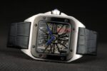 Cartier replica santos skeletron imitazione replica orologio copia 4us063 - immagine 5